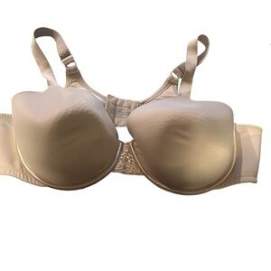 VANITY FAIR 76380 44C nude beige underwire molded cup bra gently worn